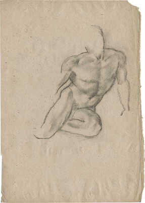 Тырса Николай Андреевич. Натурщик (двухсторонняя работа)